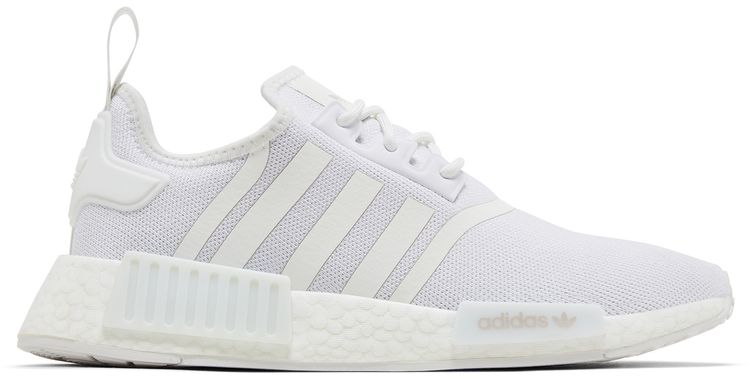 Adidas NMD R1 Refined Little Kid White Grey