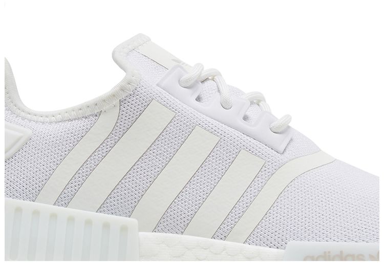 Adidas NMD R1 Refined Little Kid White Grey