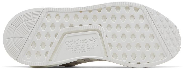 Adidas NMD R1 Refined Little Kid White Grey