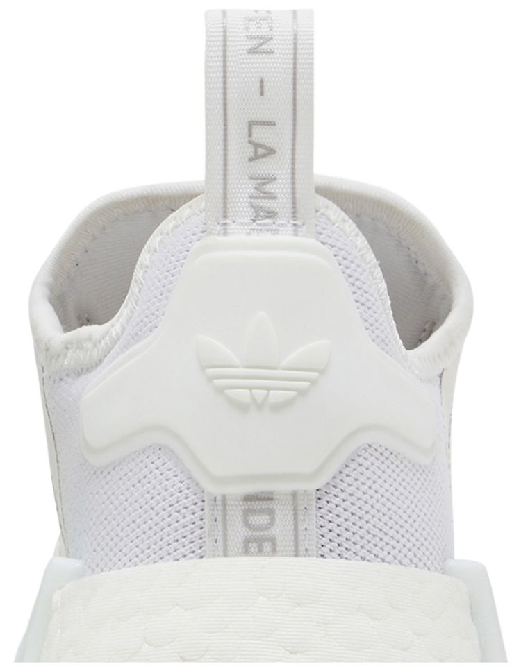 Adidas NMD R1 Refined Little Kid White Grey