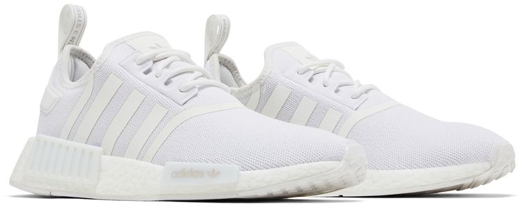 Adidas NMD R1 Refined Little Kid White Grey