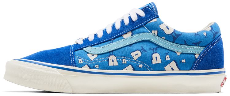 Undefeated x Vans OG Old Skool LX U Man   Blue Lolite