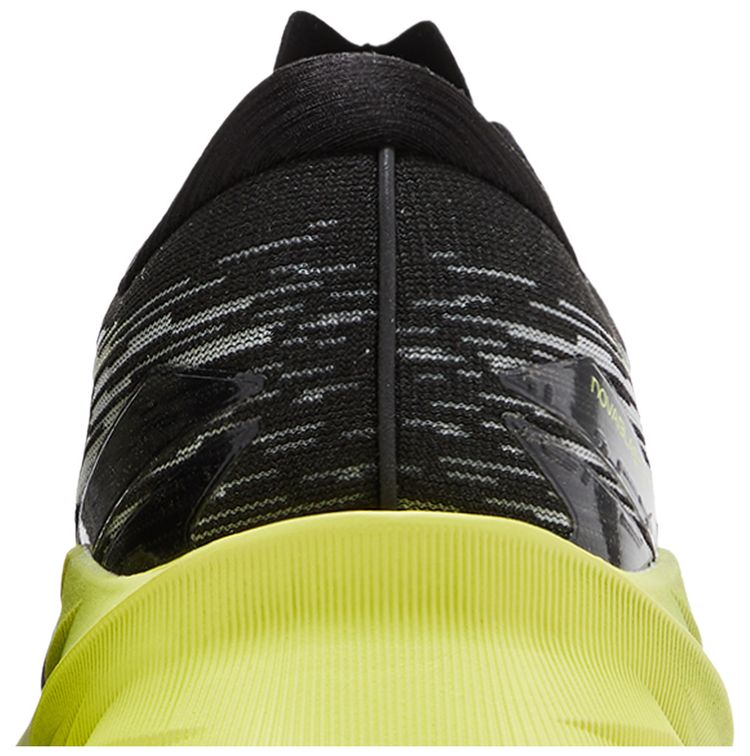 Asics Novablast 3 Black Dried Leaf Green