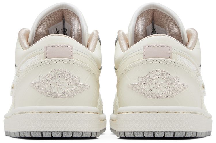 Wmns Air Jordan 1 Low Sail Soft Pearl Sequins