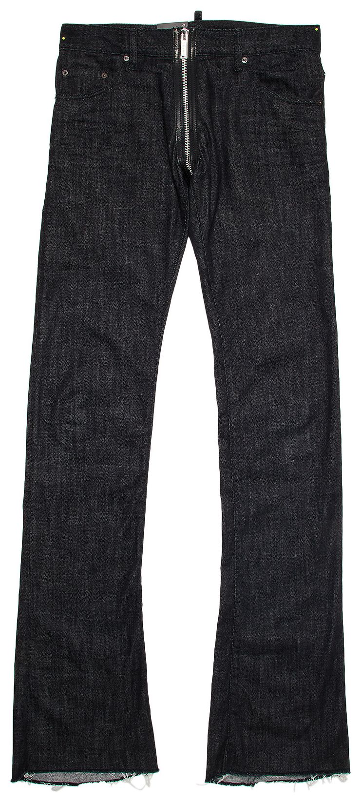 DSQUARED2 Rinse Wash Sharpei Flared Bootcut Jeans Black