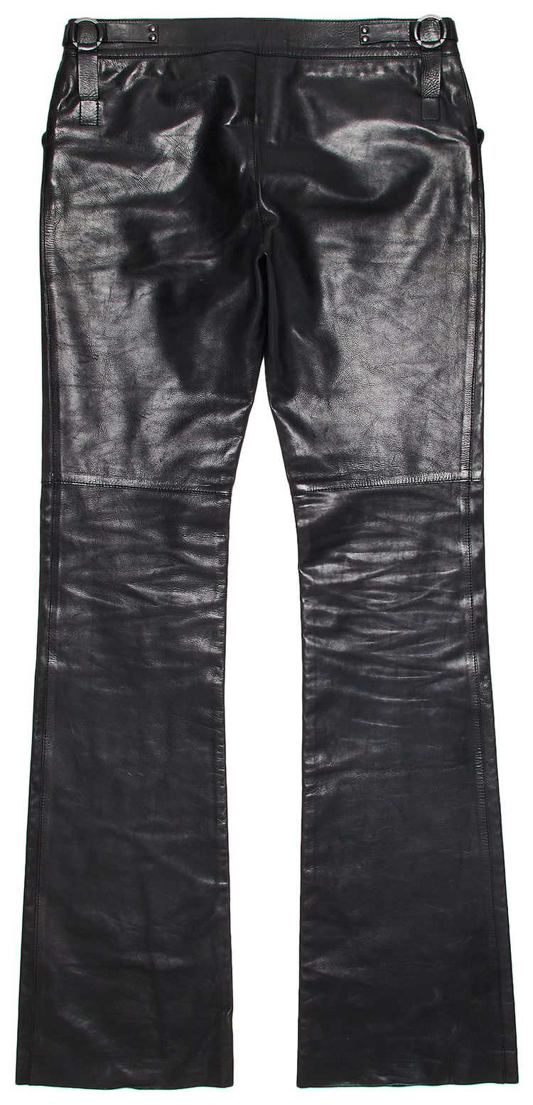Gucci Leather Pants By Tom Ford Black