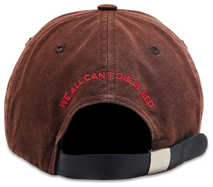 Enfants Riches Deprimes Die In Bed 6 Panel Hat Black