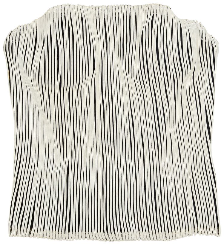 Gucci GG Embroidered Silk Top Lemon Yellow