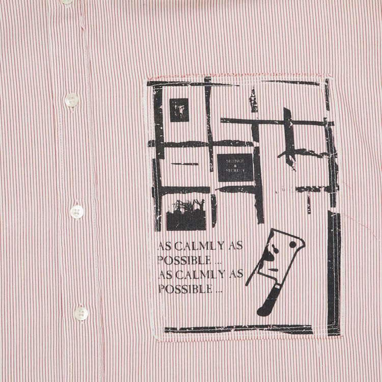 Raf Simons Plaid Sleeveless Hooded Shirt RedWhiteBlack