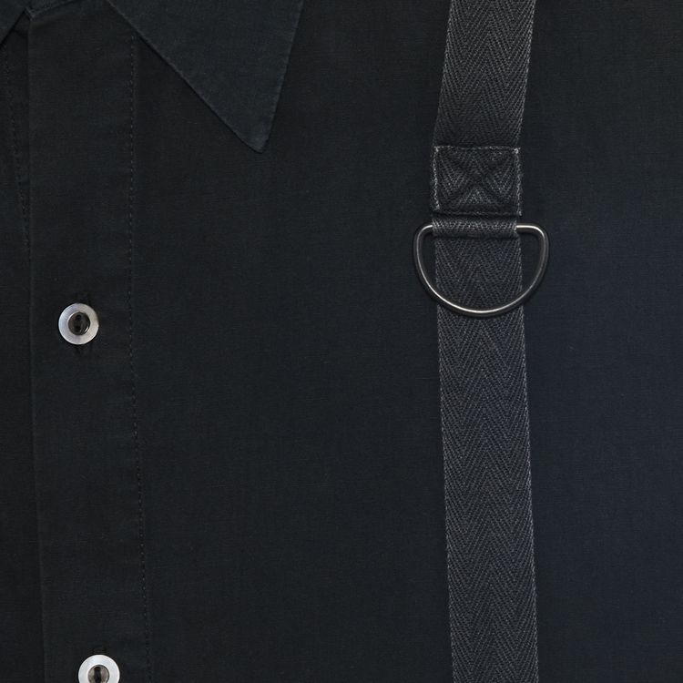 Number Nine Bondage Cutoff Shirt Black