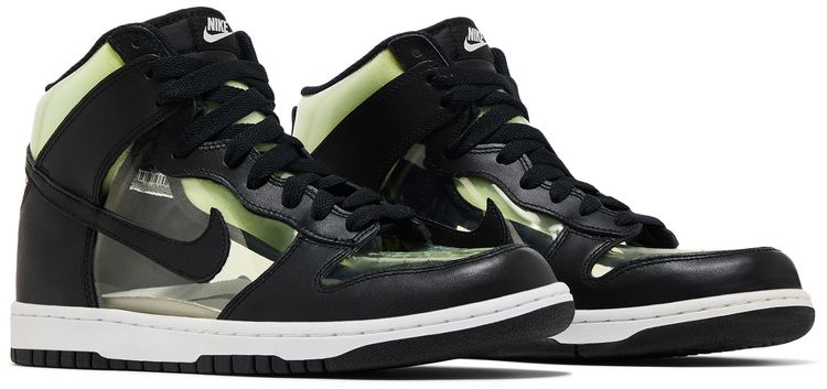 Comme des Garcons x Dunk High Retro Clear