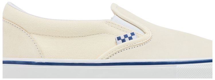 Vans Skate Slip On Checkerboard   Off White