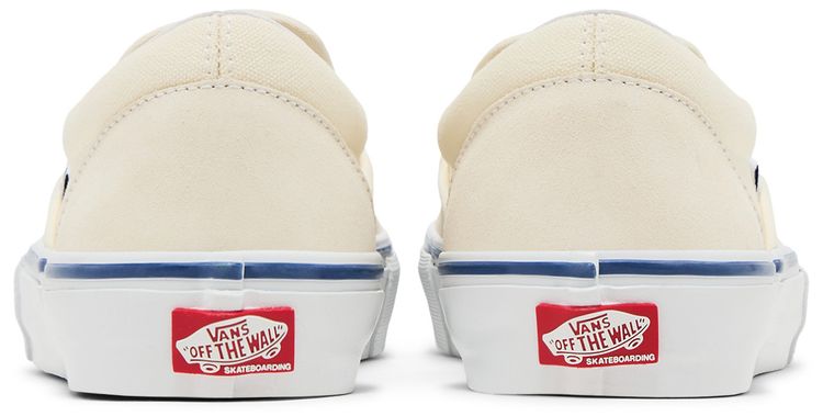 Vans Skate Slip On Checkerboard   Off White