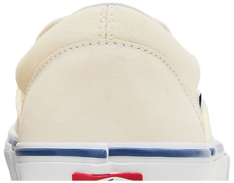 Vans Skate Slip On Checkerboard   Off White