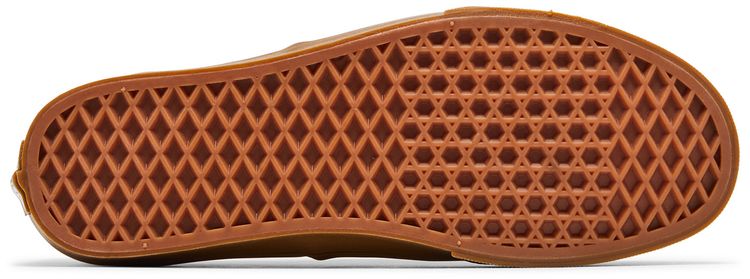 Vans Authentic Checkerboard   Blue Gum Braided Laces