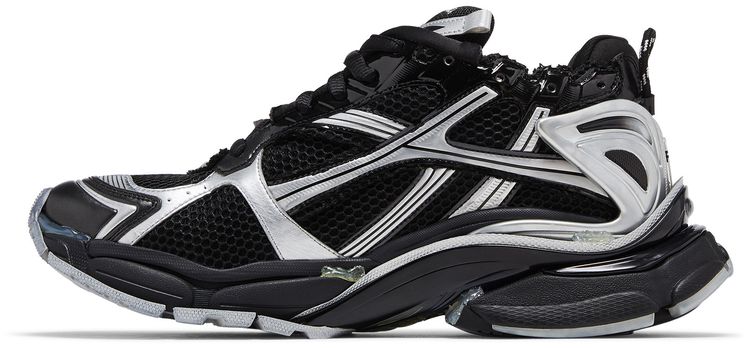Balenciaga Runner Sneaker Black Silver