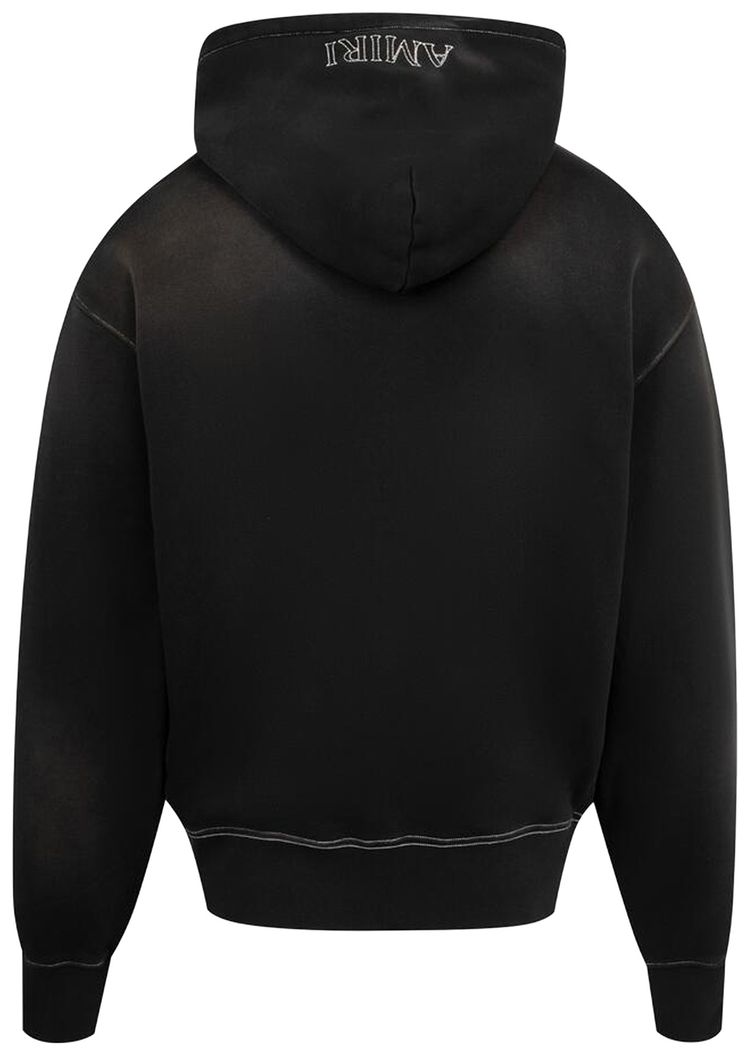 Amiri MA Outline Oversized Hoodie Black