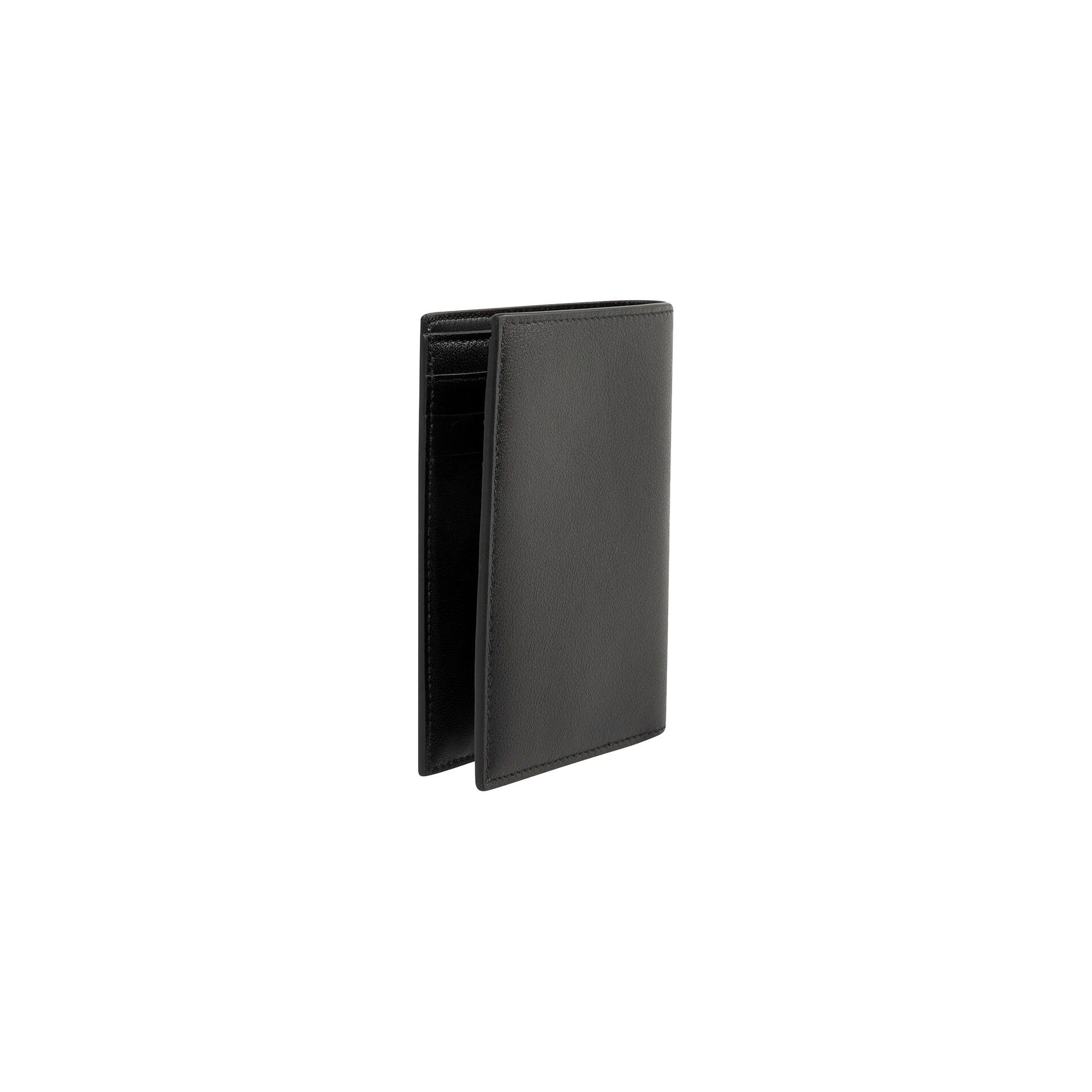 Buy Balenciaga Monaco Vertical Bifold Wallet 'Black' - 766551