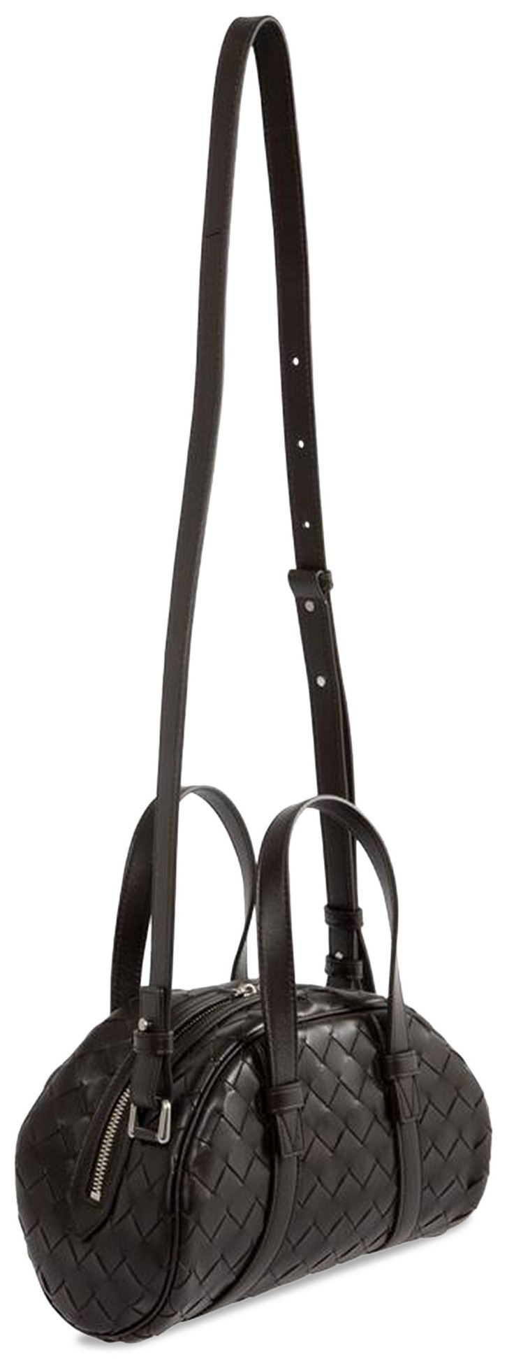 Bottega Veneta Jim Queen Small Shoulder Bag FondantSilver