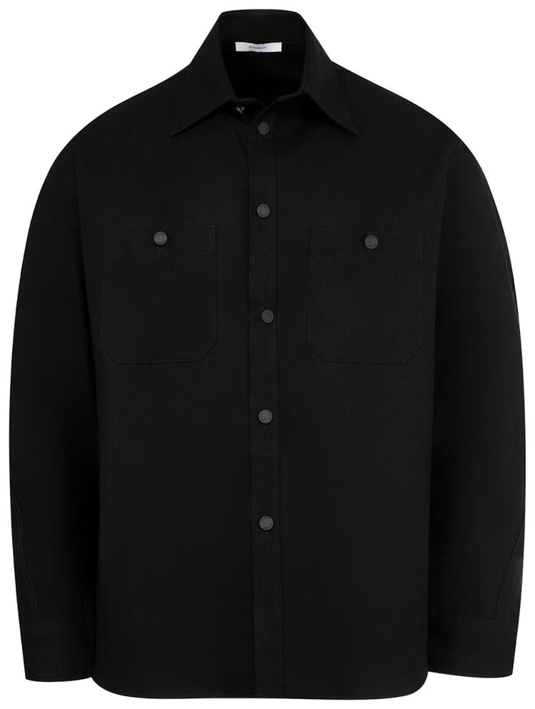 Givenchy Couture Seam Casual Shirt Black