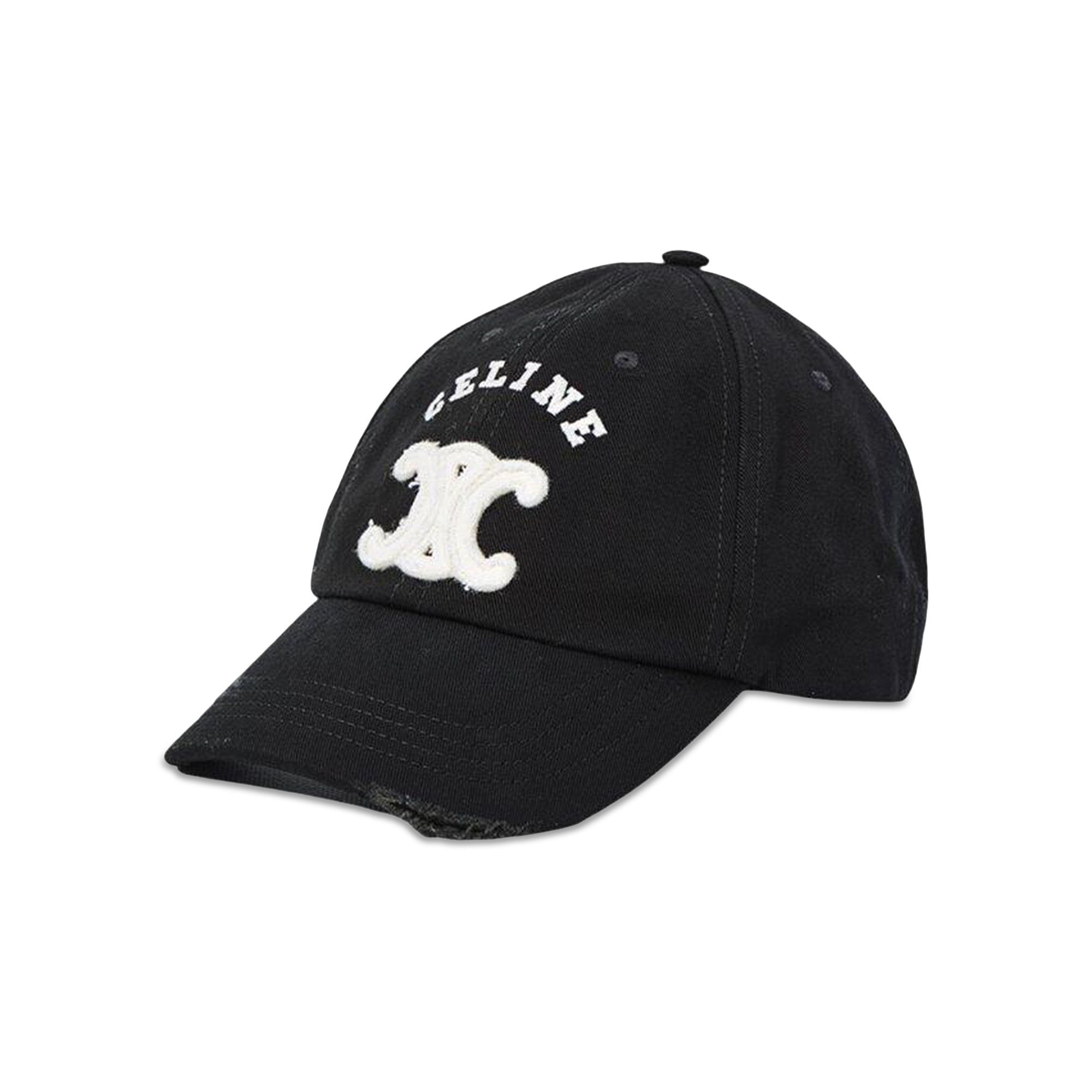 Buy CELINE Triomphe Cap 'Black' - AA0AG0F82 38NO | GOAT