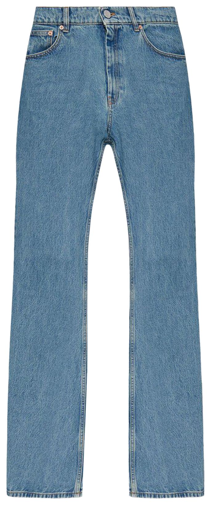 Vetements O Leg Jeans Vintage Light Blue