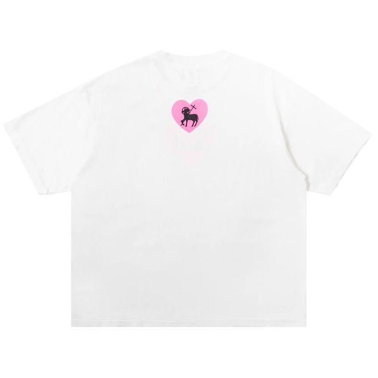 SAINT Mxxxxxx Heart Saint Short Sleeve Tee White