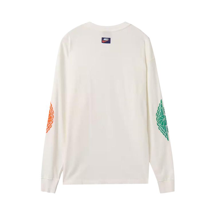 Air Jordan Rare Air Long Sleeve T Shirt SailBrilliant Orange