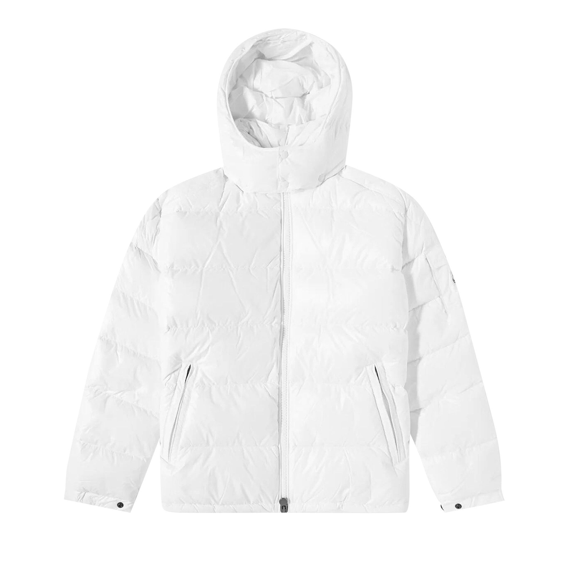 Maya様白一枚 Buy Moncler Maya Hooded Puffer Shiny Jacket 'White' - 1A536