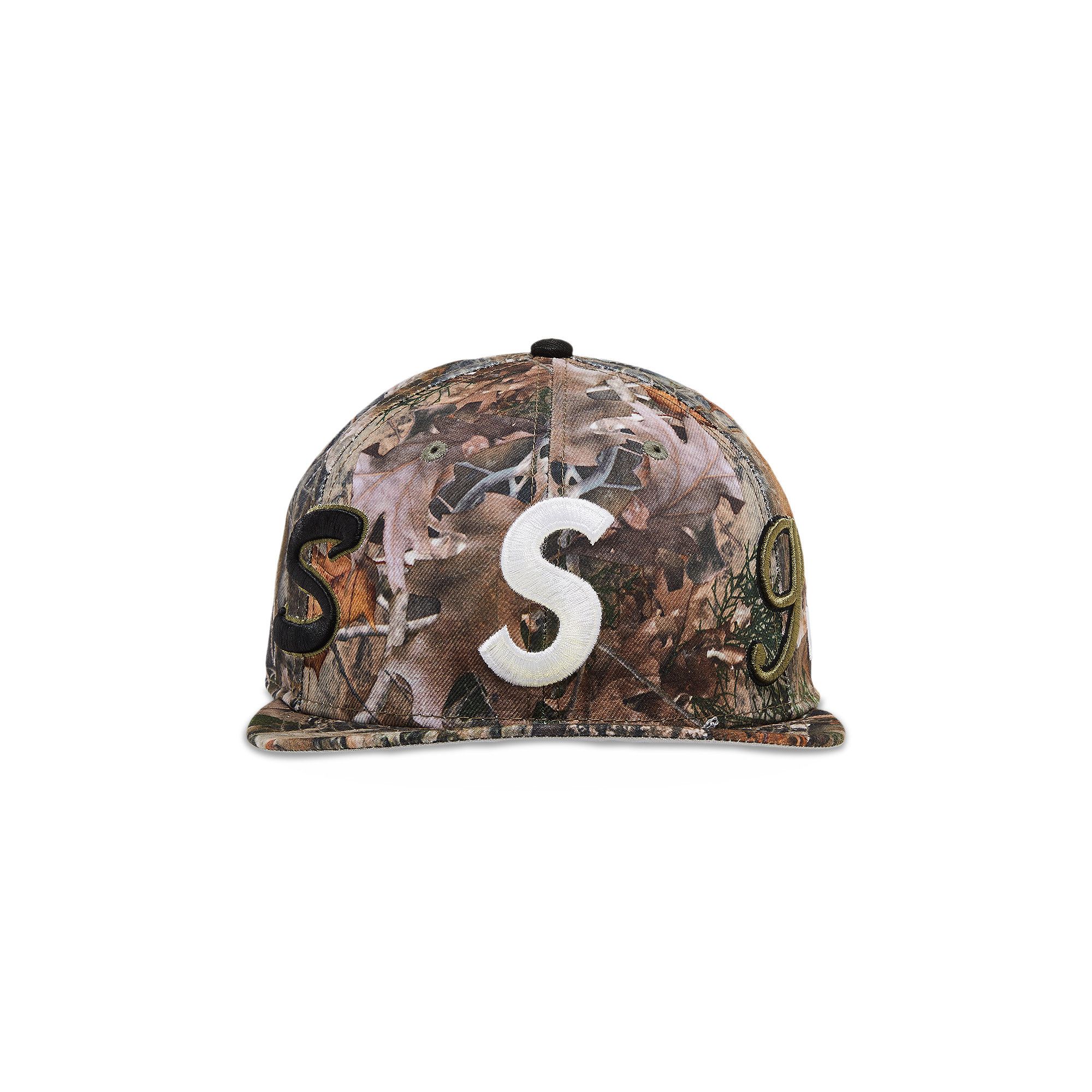 個人装備 Supreme 59FIFTY TrueTimber Kanati Camo Supreme Multi S Logo New Era 59FIFTY Fitted Hat TrueTimber