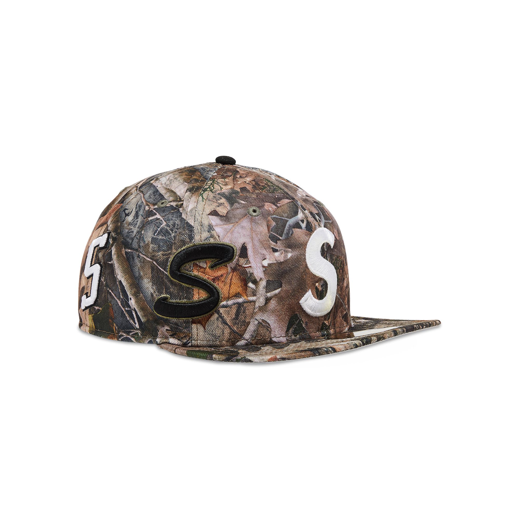 個人装備 Supreme 59FIFTY TrueTimber Kanati Camo Supreme Championship Box Logo New Era 59Fifty Hat TrueTimber