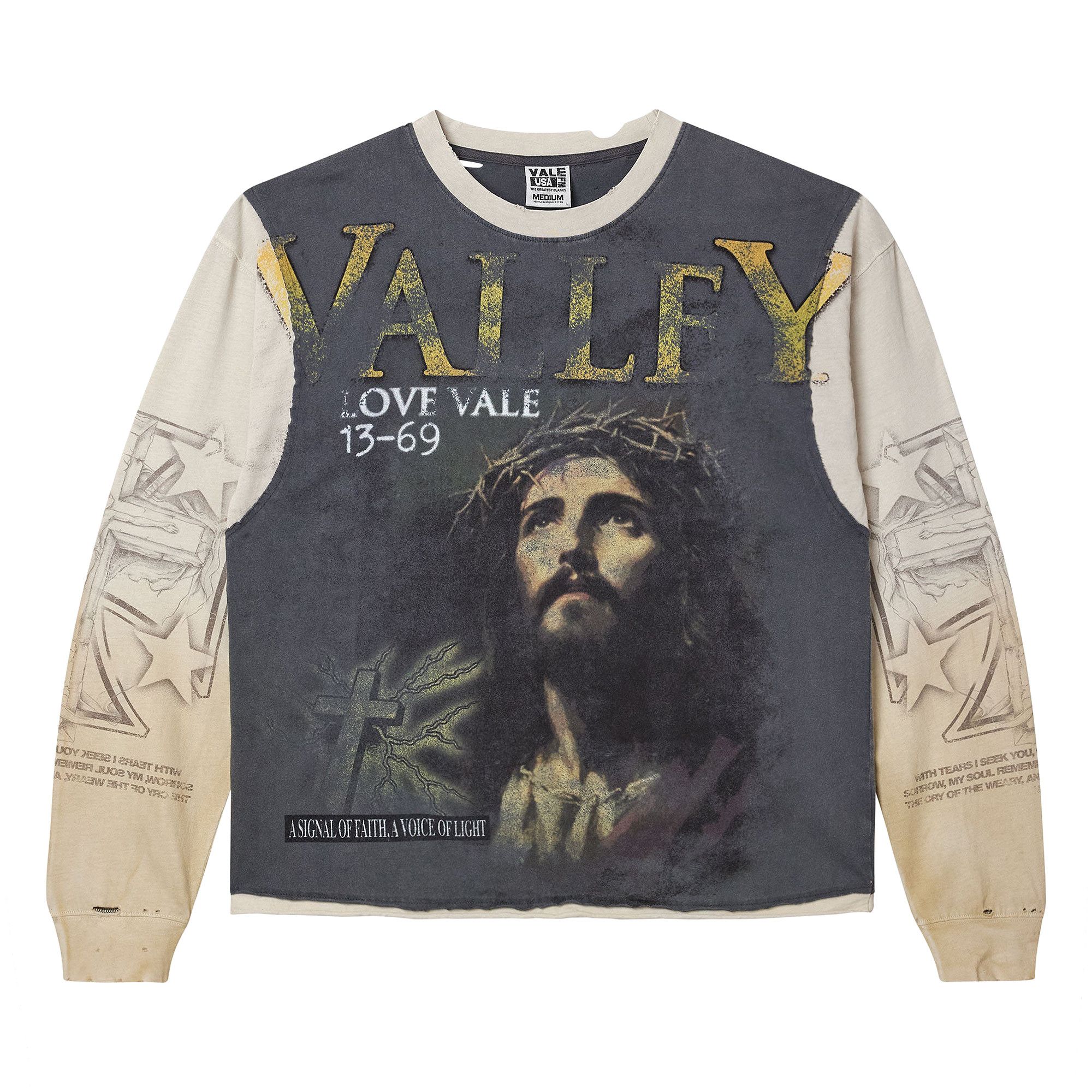 Buy Vale Forever Vale 13-69 Longsleeve 'Dark Grey/Tan' - VALE 08