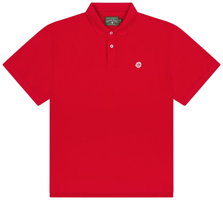Denim Tears Peace Wreath Polo Red