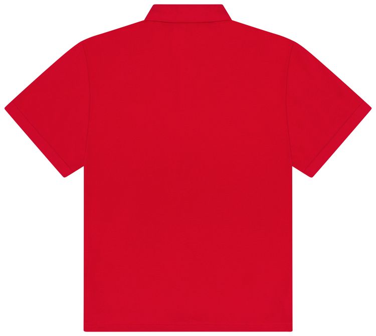 Denim Tears Peace Wreath Polo Red