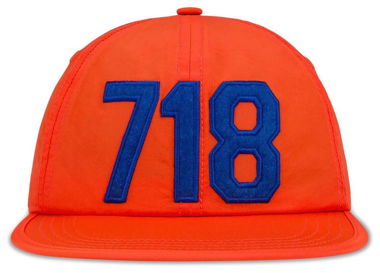 Denim Tears Zip Code Hat Orange