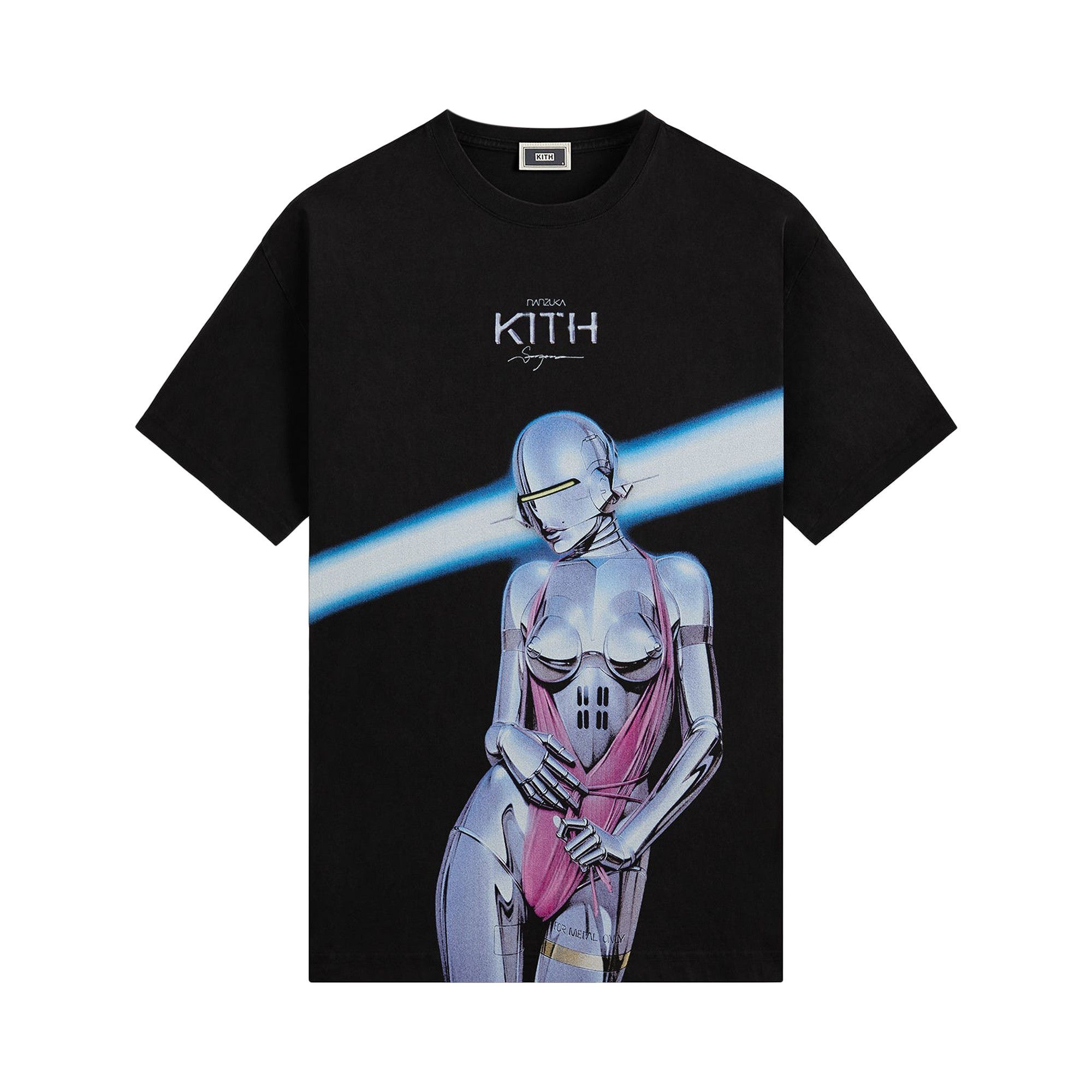 トップス Kith For Nanzuka Gallery Sorayama Sexy Buy Kith For Nanzuka Gallery Sorayama Sexy Robot Tee 'Black
