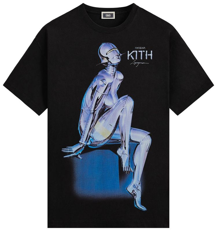 Kith For Nanzuka Gallery Sorayama Model A Tee Black