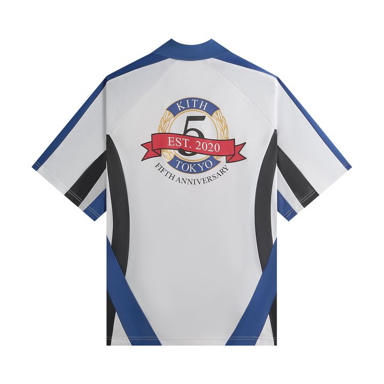 Kith Tokyo 5 Year Anniversary Jason Ii Soccer Top White