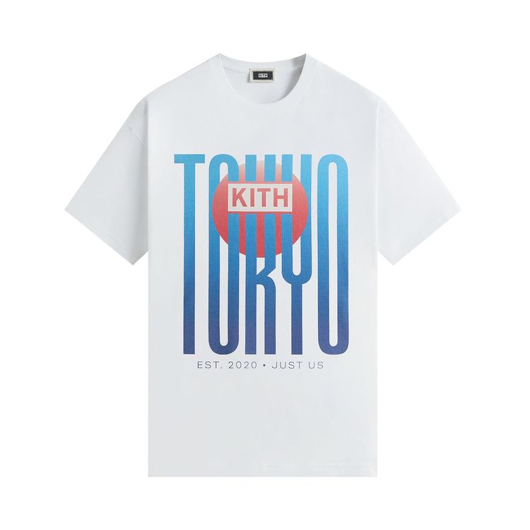 Kith Tokyo Classic Logo Vintage Tee White
