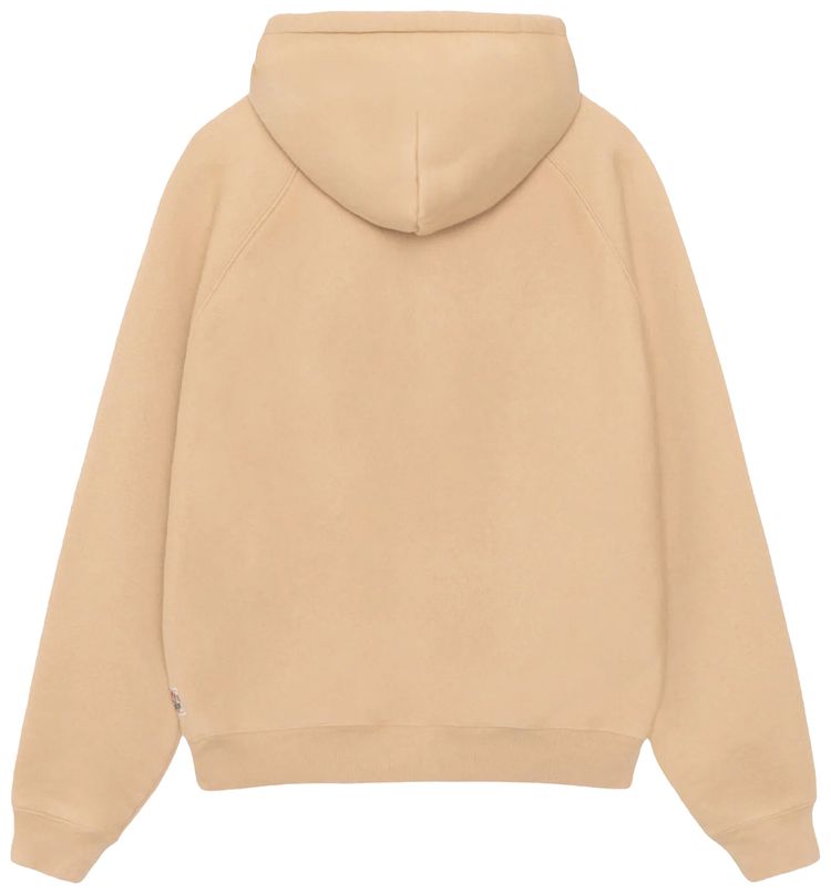 Stussy Relaxed Zip Hoodie Khaki