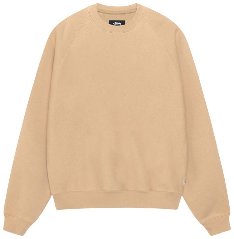 Stussy Relaxed Crew Khaki