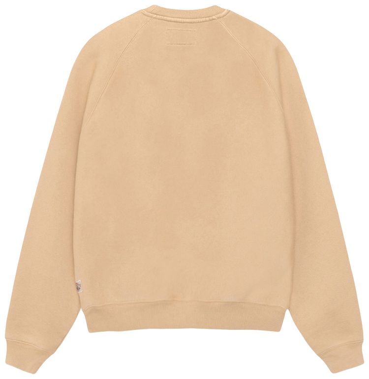Stussy Relaxed Crew Khaki