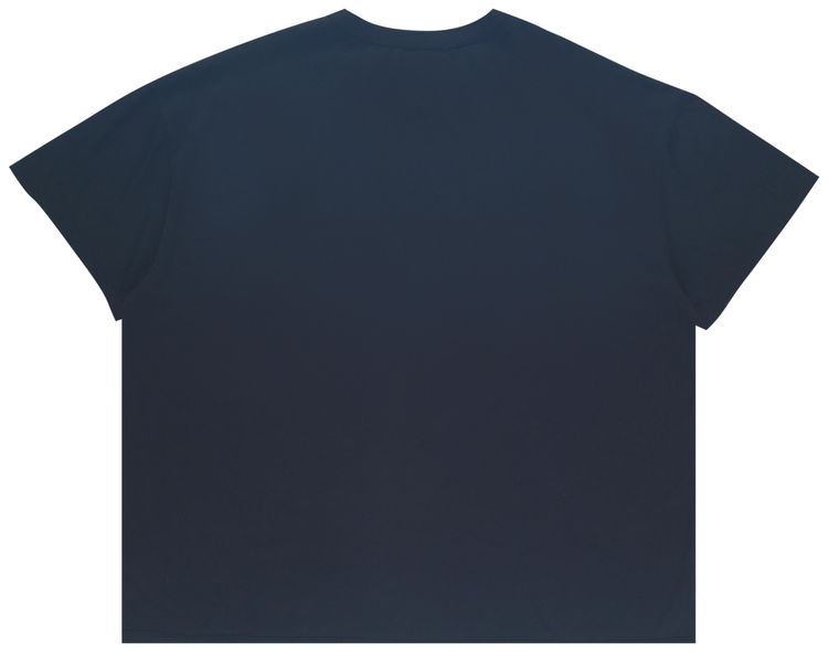 Les Tien Binded Neck Oversized T Shirt Jet Black