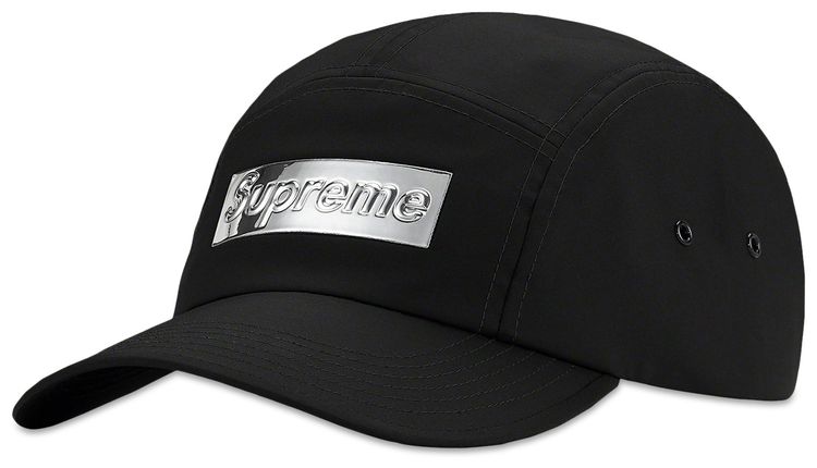 Supreme Mirror Camp Cap Black