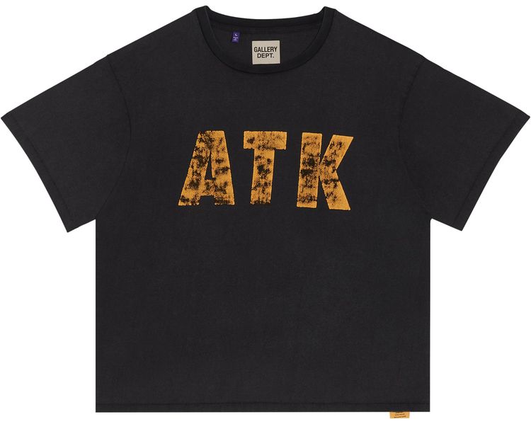 Gallery Dept Distressed ATK Tee Black
