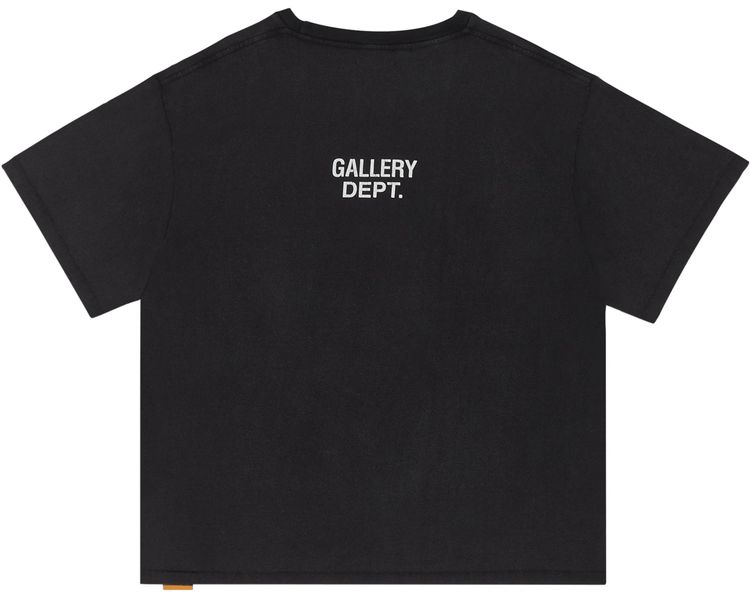 Gallery Dept Distressed ATK Tee Black