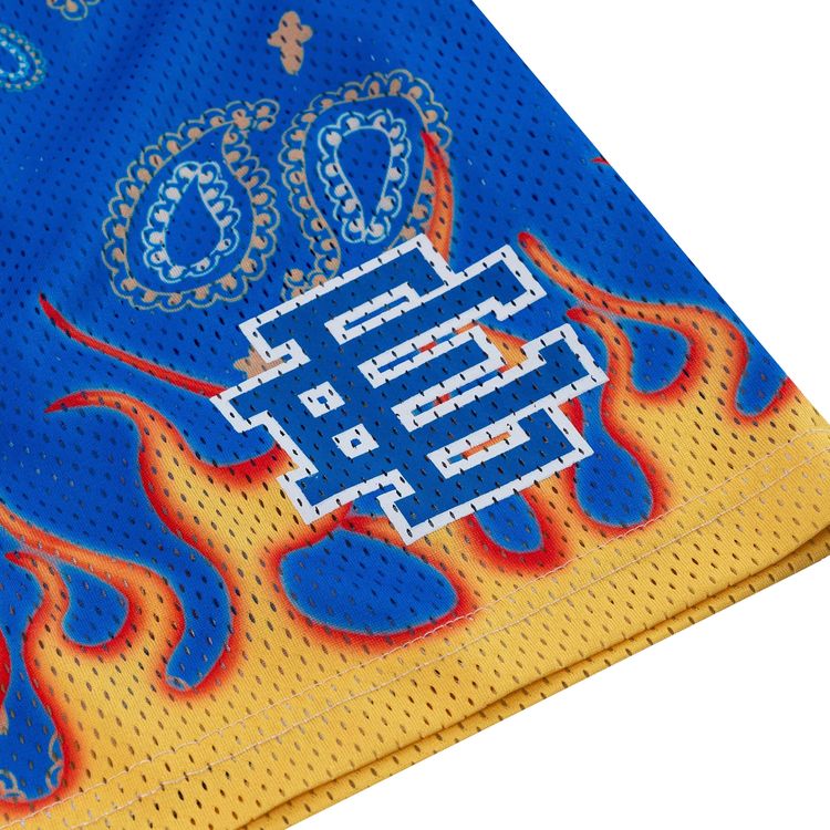 Eric Emanuel EE Basic Short Blue Paisley Flame