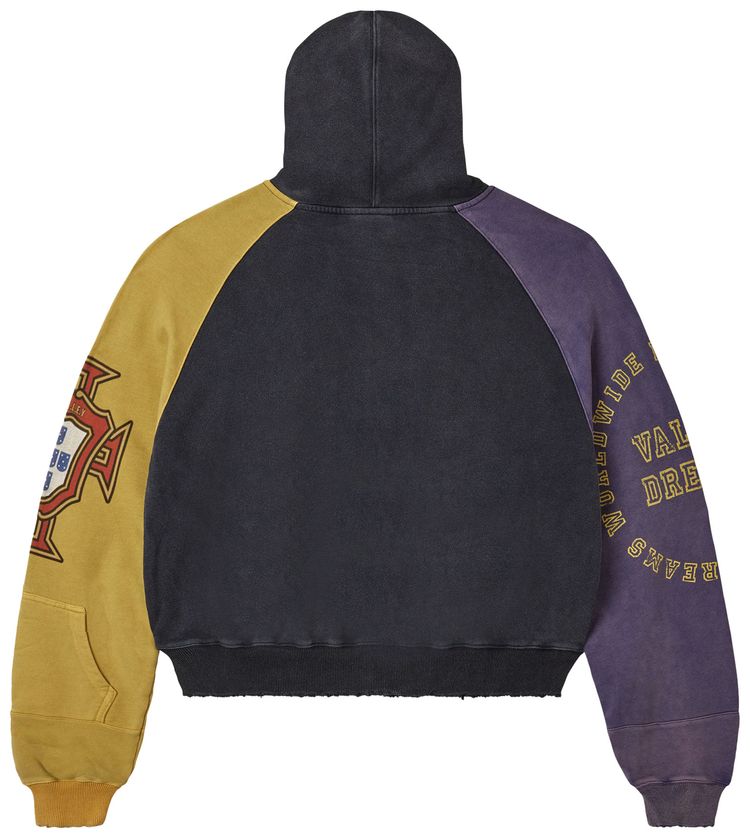 Vale Forever Crest Zip Up PurpleBlackYellow
