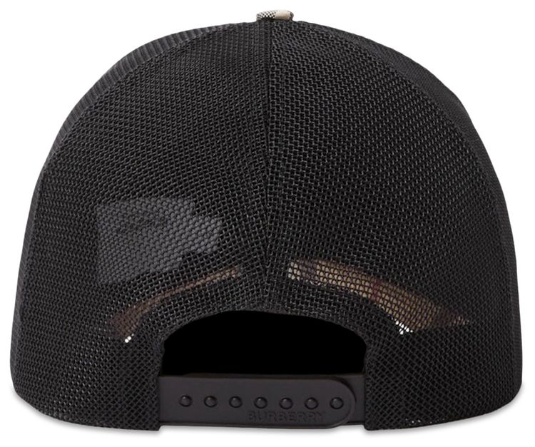 Burberry Check and Mesh Cap Archive Beige