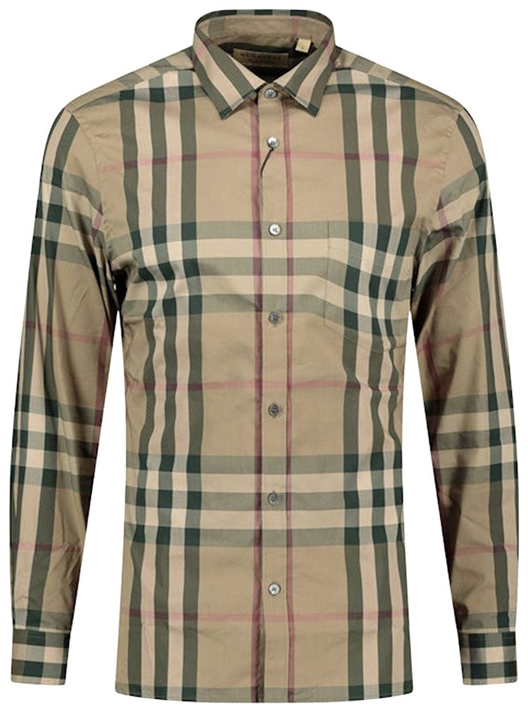 Burberry Classic Check Shirt Beige